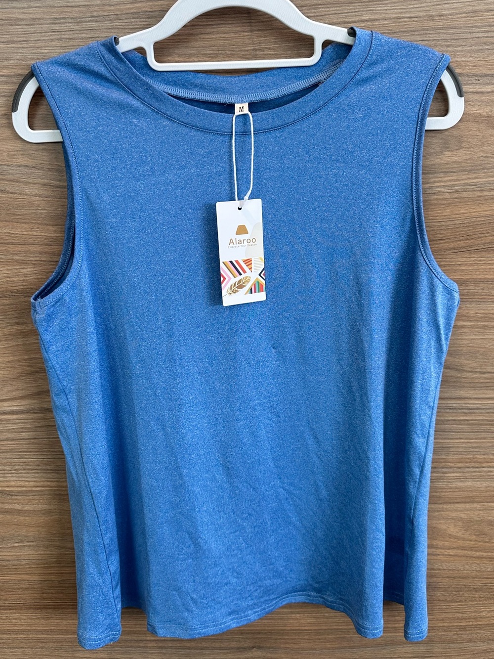 Women's Cobalt Sleeveless Tank Top